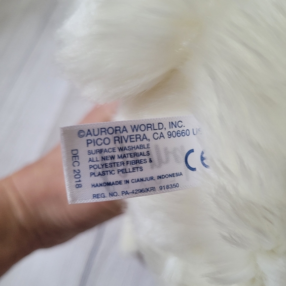 Aurora Purely Luxe Bunny 9" - Picture 6 of 6